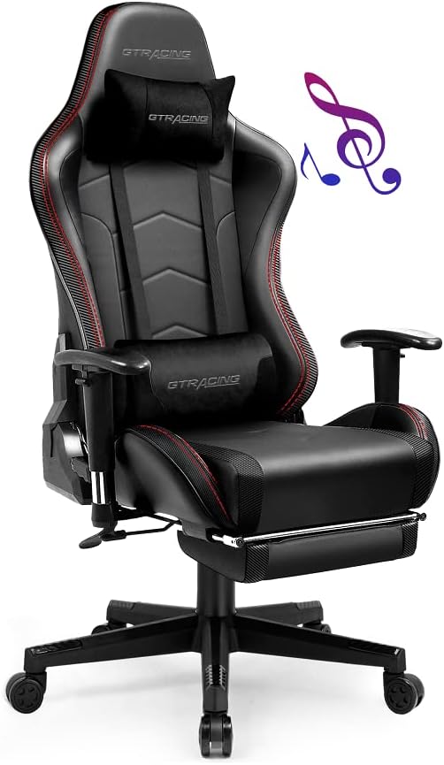 Ultimate GTRACING Gaming Chair: Bluetooth Speakers