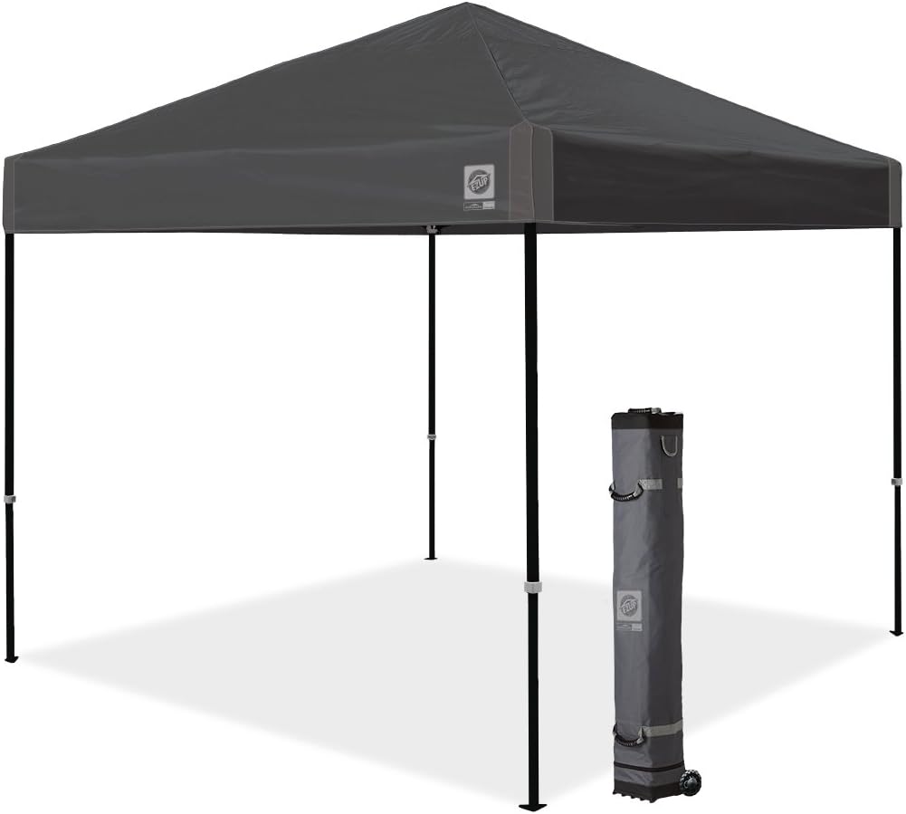 E-Z UP Ambassador Instant Pop Up Canopy Tent for Outdoor Events