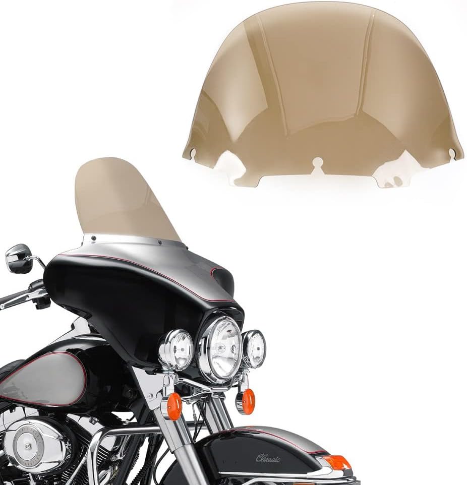 WYNMOTO 13 Inch Tint Windshield for Harley Davidson Touring