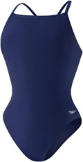 Speedo Women's One Piece Endurance+ Flyback Solid - Durable Fit