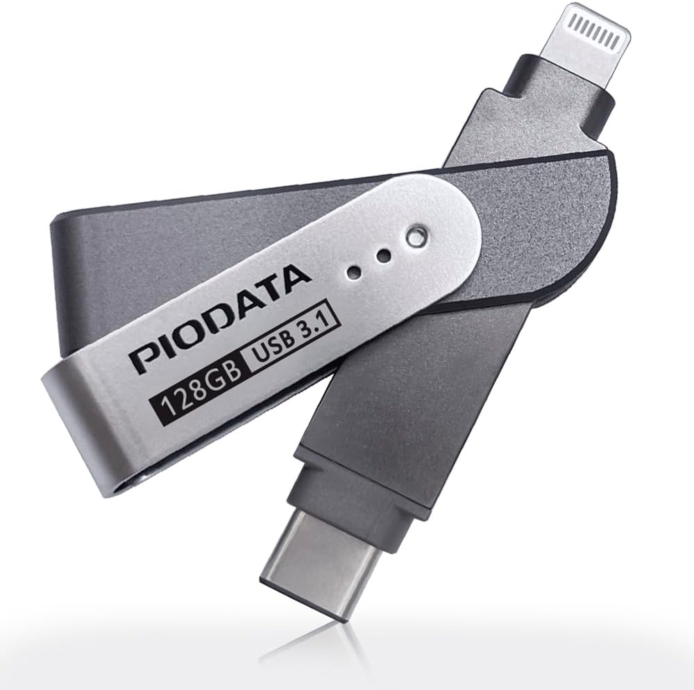 iXflash 128GB MFi Certified Flash Drive for iPhone and iPad