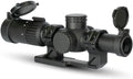 Monstrum Banshee 1-4x20 LPVO Rifle Scope with Offset Mount - Compact