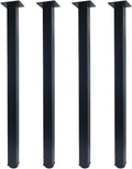 QLLY 30 in Adjustable Metal Furniture Legs - Sturdy, Modern Support