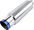 EVIL ENERGY Exhaust Muffler Stainless Steel Tip - Deep Tone, Burnt