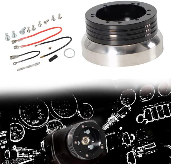 5 & 6 Hole Billet Steering Wheel Hub Adapter for Racing Wheels