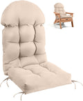 FUNBERRY Adirondack Chair Cushion - Thick Comfortable Outdoor Pad