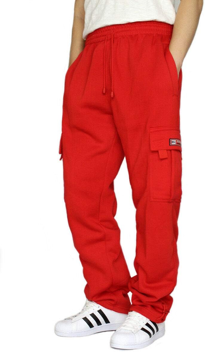 DREAM USA Men's Heavyweight Fleece Cargo Sweatpants Review