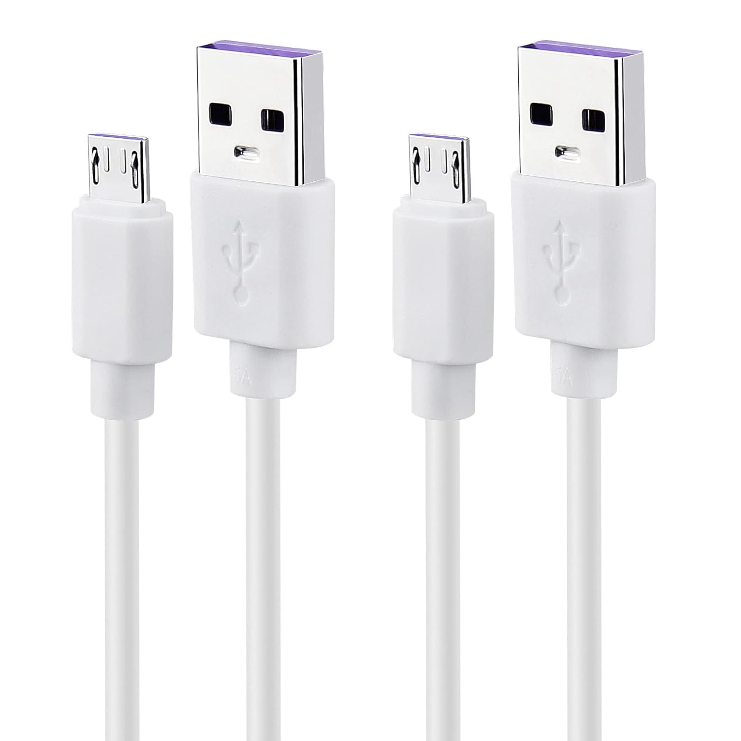 Fast Charging 3ft White Micro USB Cable by Smays