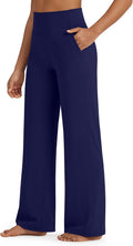 High Waisted BareFeel Yoga Pants for Women - Wide Leg with Pockets
