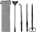 Quarium Aquascape Tools Kit 4-in-1 - Durable Aquatic Plant Set