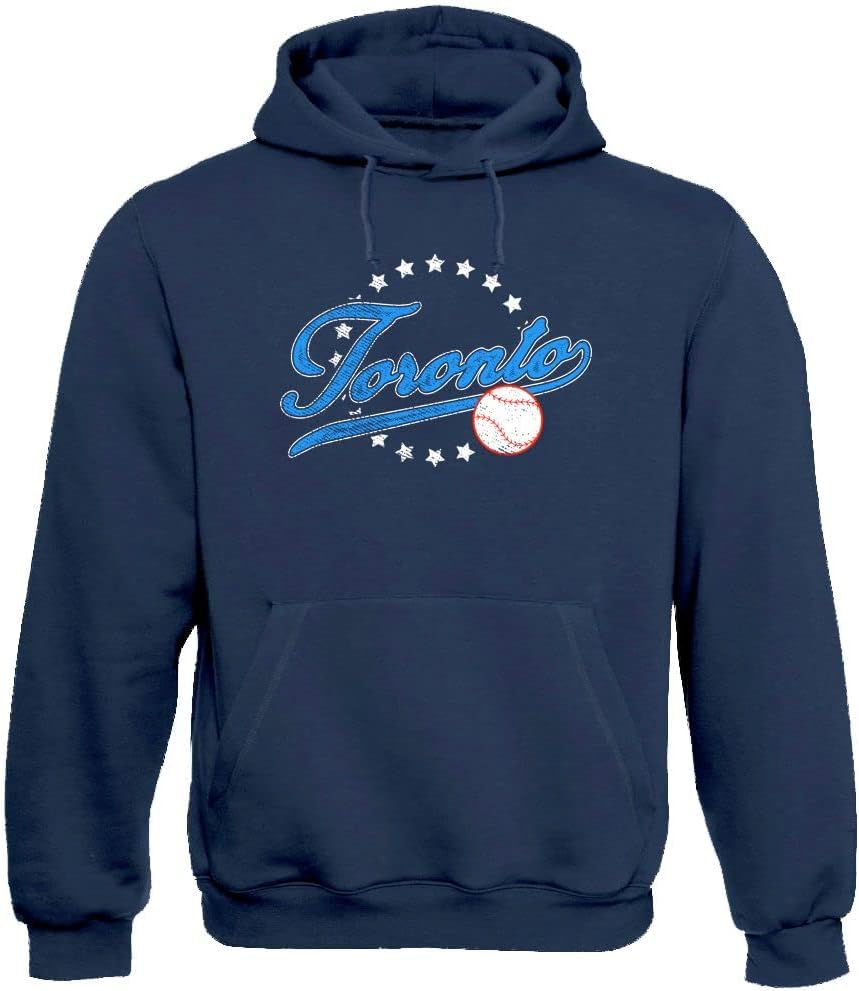 Xtreme Apparrel Team Vintage Style Hoodie for Baseball Fans