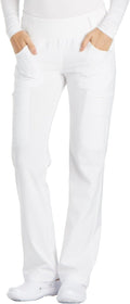 Cherokee Scrubs Women Mid Rise Straight Leg Scrub Pants (Style GZ5K)