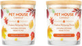 One Fur All Pet House Fall Candles - Long Lasting Pet Odor Solution