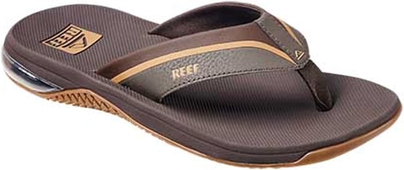 REEF Anchor Men's Beach Flip Flop: Water Friendly Comfort