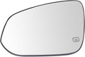 Driver Side Heated Mirror Glass for 2014-2019 Toyota Highlander