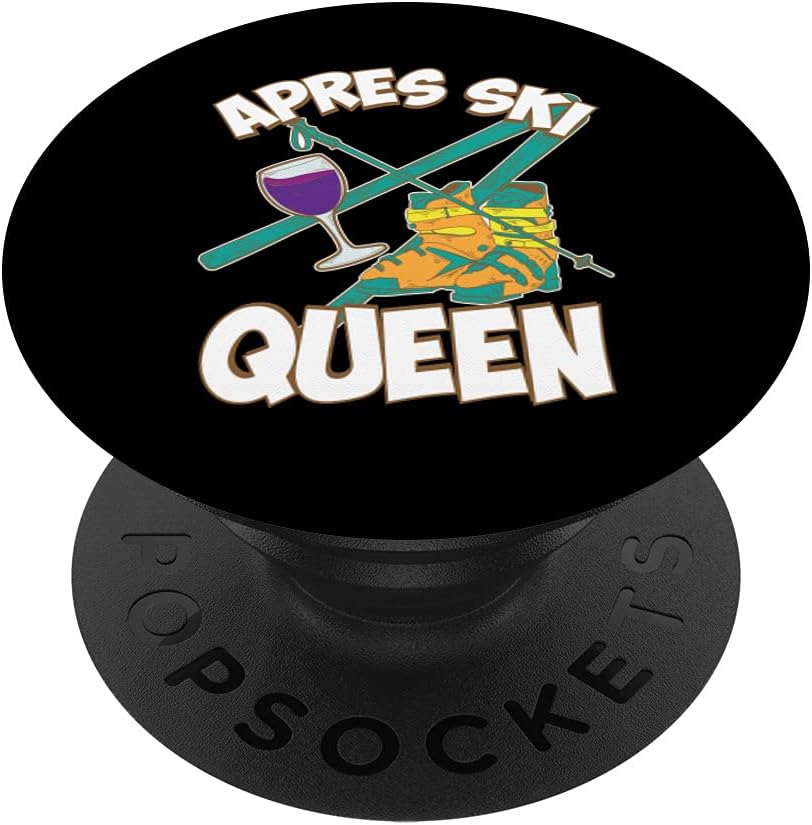 Funny Apres Ski Queen PopGrip