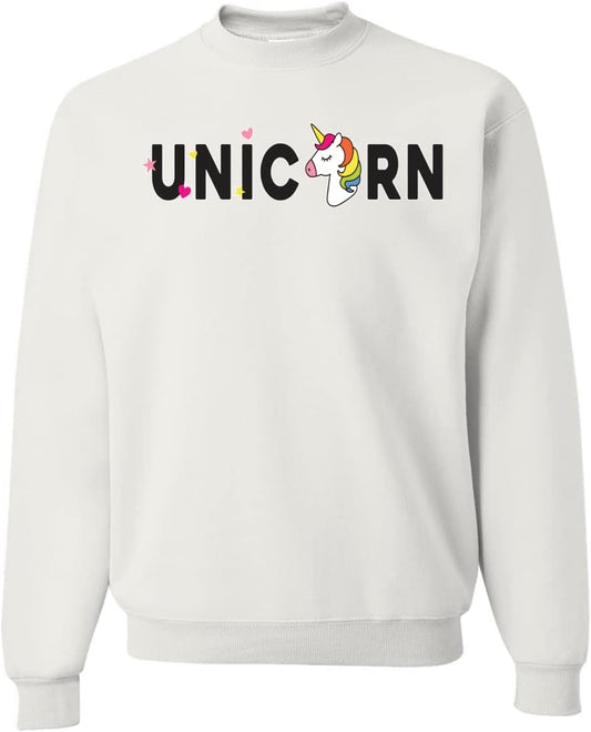 Unicorn Rainbow LGBTQ Pride Month Unisex Crewneck Sweatshirt