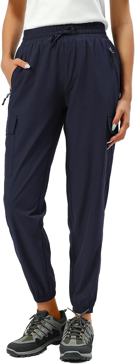 MOERDENG Women's Quick Dry Cargo Pants