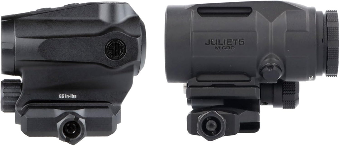 Sig Sauer ROMEO5XDR Red Dot Sight & Juliet5-Micro 5X Combo