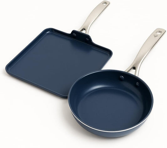Blue Diamond 11 Griddle and 8 Nonstick Frying Pan Set Review