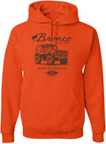 Ford Bronco Wild Untamed 1966 Classic Retro Sweatshirt - Cozy Gift 4x4