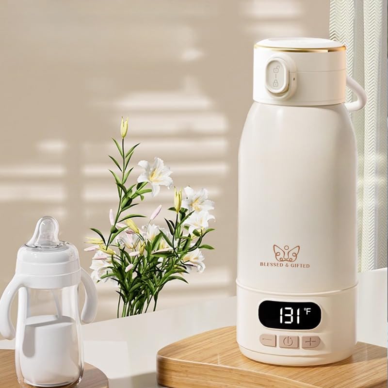 Blessed & Gifted Fast Heating Bottle Warmer - On-the-Go Essential!