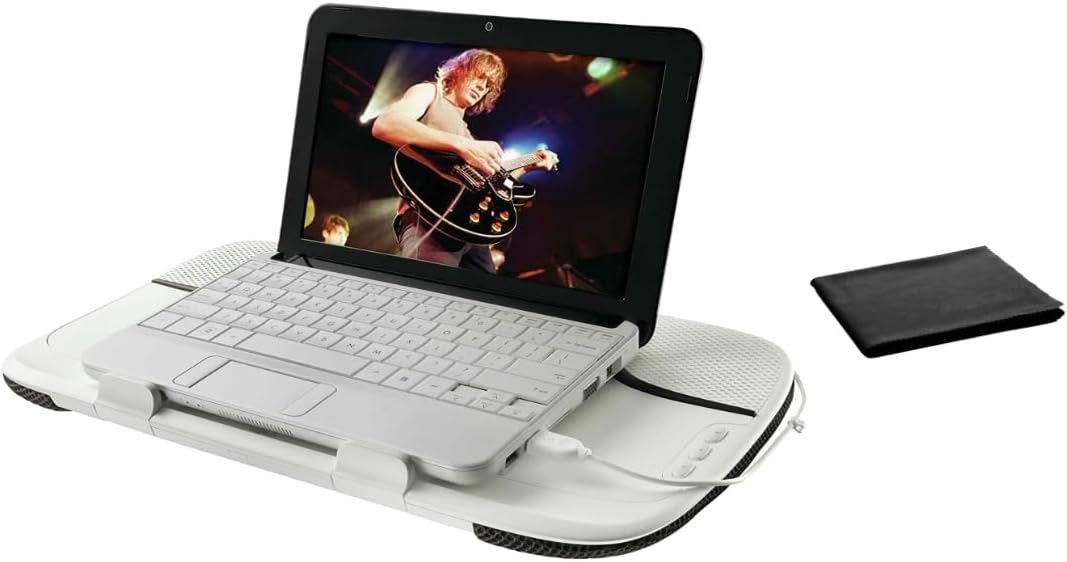 Logitech Speaker Lapdesk N550: Comfort and Sound Combined