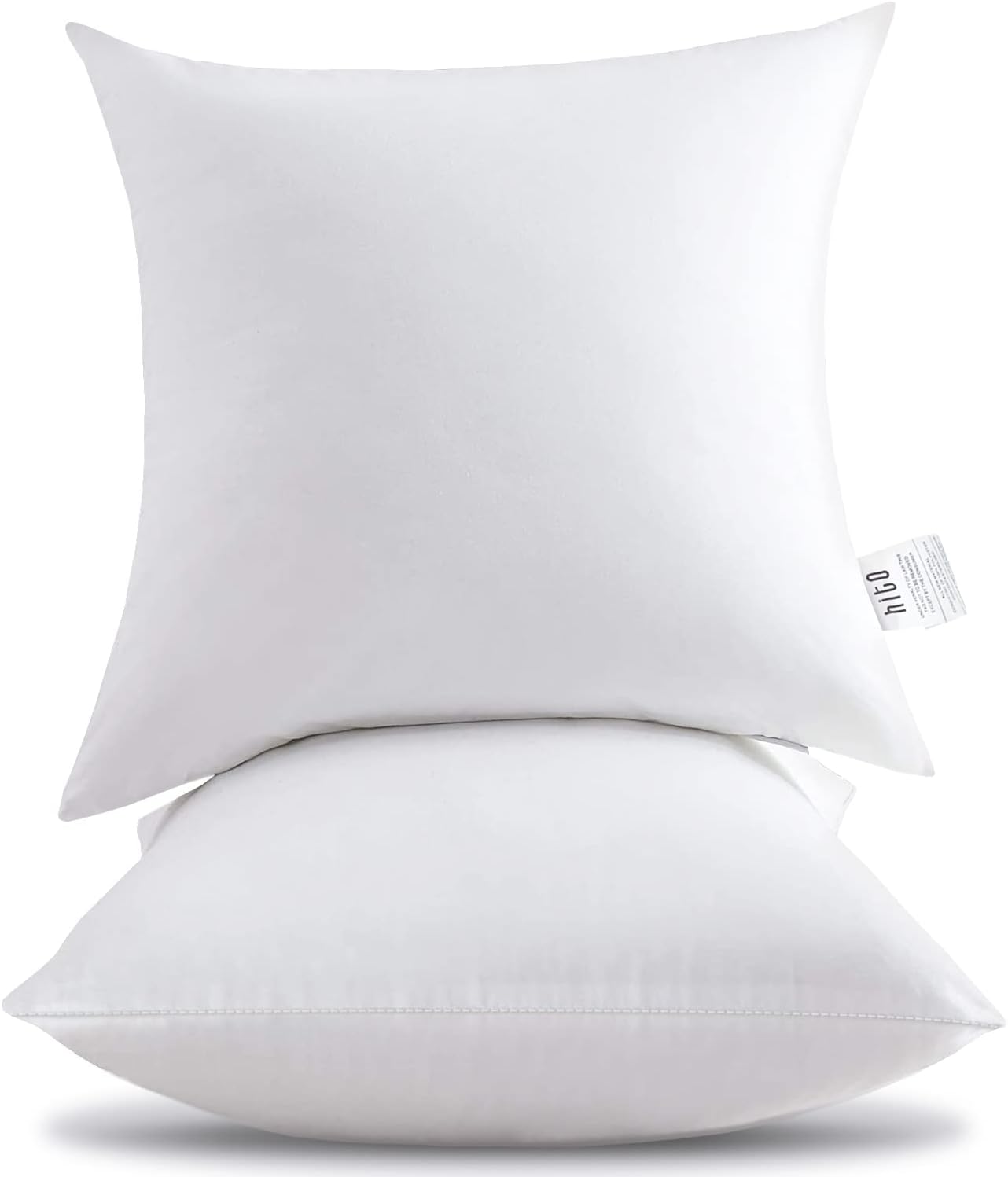 HITO 26x26 Pillow Inserts - Premium Cotton Down Alternative Pillows