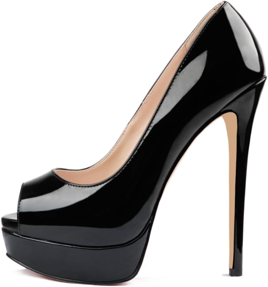 MERUMOTE Women's Platform Stiletto Heels for Dress Wedding Party