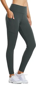 Fleece Lined Thermal Leggings for Women - Water Resistant Warmth