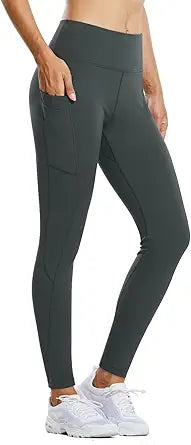 BALEAF Women's Fleece Lined Leggings for Winter Hiking and Running