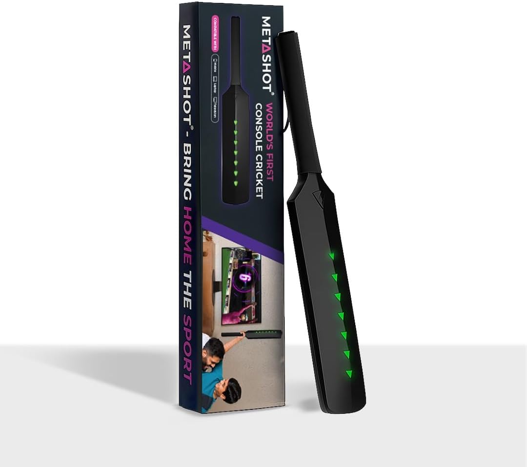 Smart Bat with TV Connector for Immersive Gaming Experience