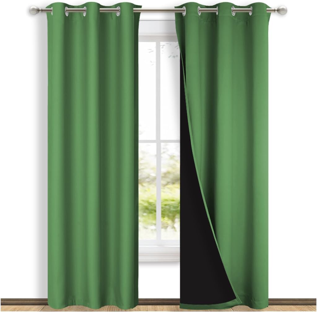 NICETOWN Blackout Curtains 84 inches Long for Total Darkness