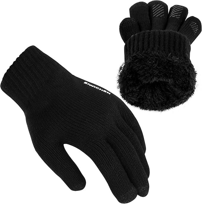 Touchscreen Winter Gloves for Running & Driving