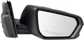TRQ Passenger Side Power Heated Mirror Triple Stripe Style - Direct
