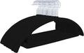 MIZGI Premium Velvet Hangers 50 Pack - Slim, No Shoulder Bump Design