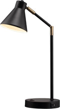 O'Bright Astrum LED Desk Lamp - Warm 3000K Light with Dual USB Ports