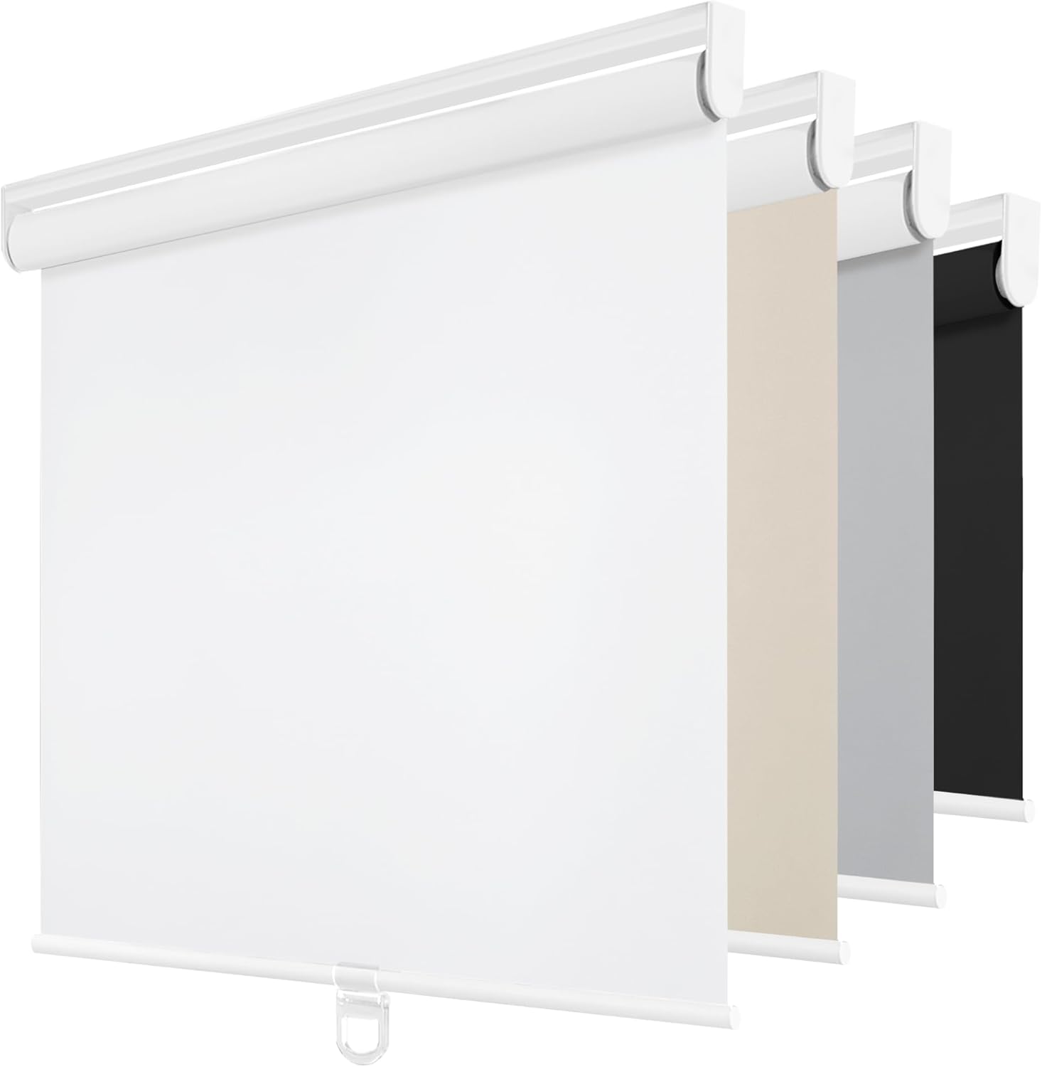 Cordless Blackout Roller Shades for Total Darkness and Comfort
