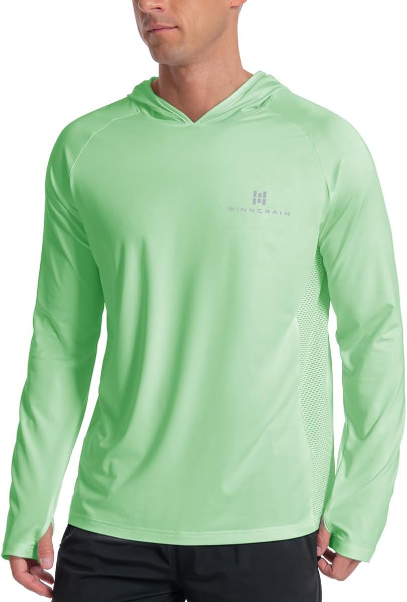 UPF 50+ Sun Protection Hoodie for Men