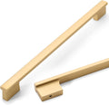 Asidrama 20 Pack 10 in Brushed Gold Cabinet Pulls - Solid Kitchen