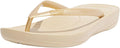 FitFlop iQushion Pearlized Ergonomic Flip-Flops Gold - Comfort First
