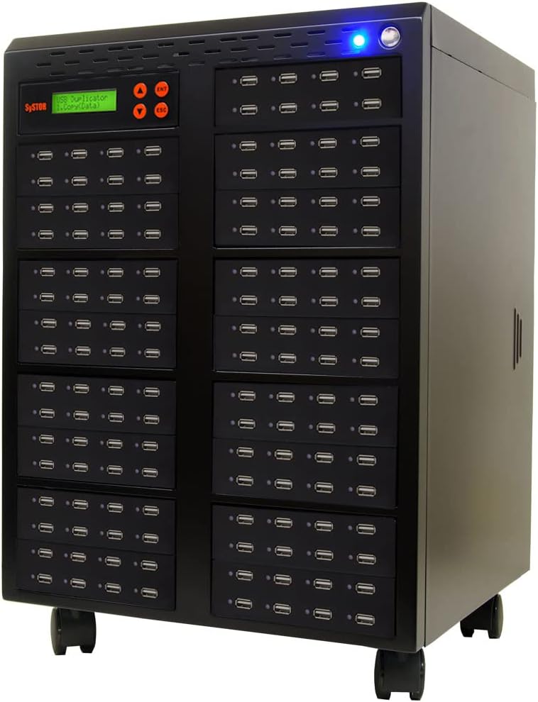 1 to 135 USB Duplicator & Sanitizer for Fast Data Copying