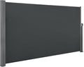 Retractable Side Awning for Patio & Balcony - Privacy Wind Block