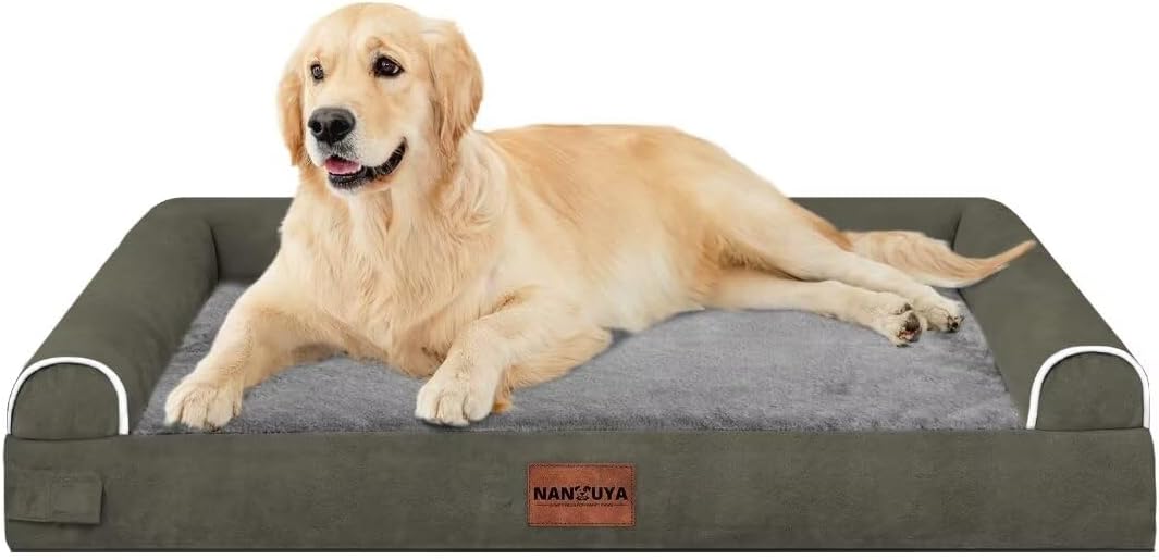 Large Dog Bed Orthopedic Washable for Big Dogs with Comfort