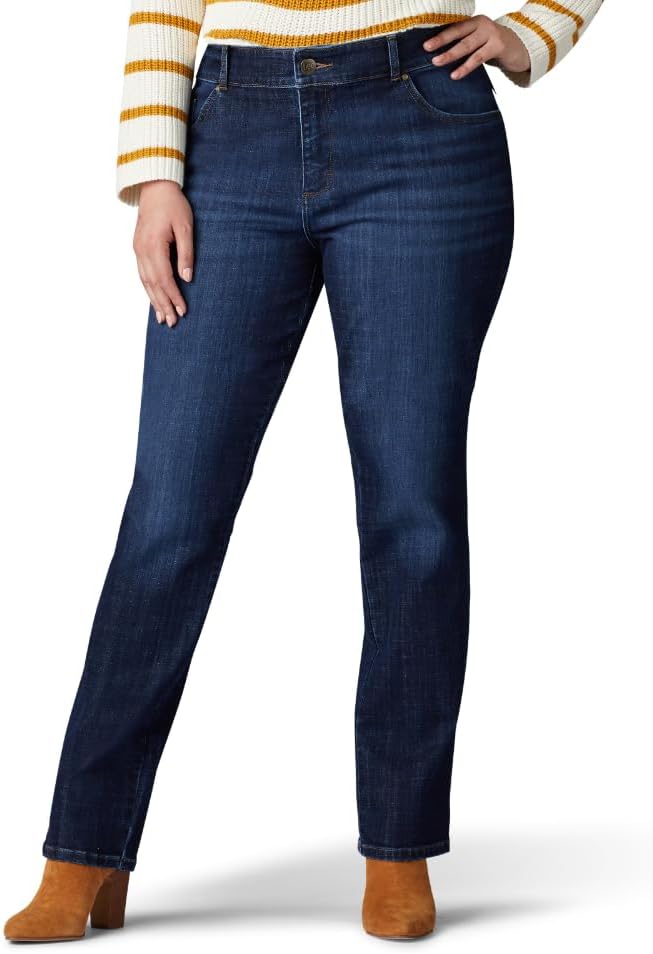 Lee Women's Wrinkle Free Relaxed Fit Straight Leg Pant Review