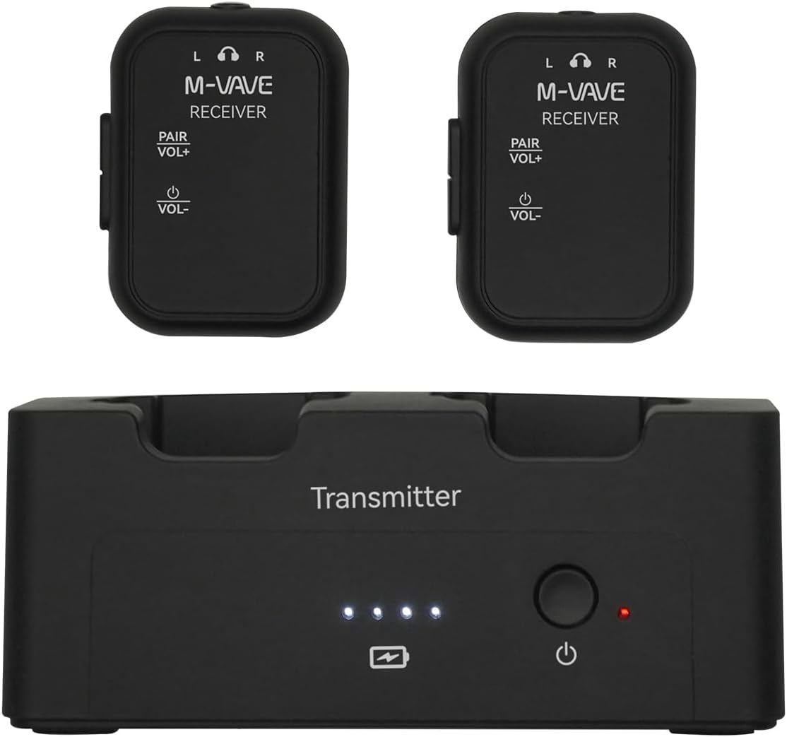 2.4GHz Wireless in-Ear Monitor System for Live Performance