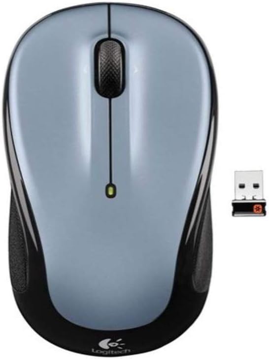 Logitech M325 Wireless Mouse in Silver - Sleek and Functional Design