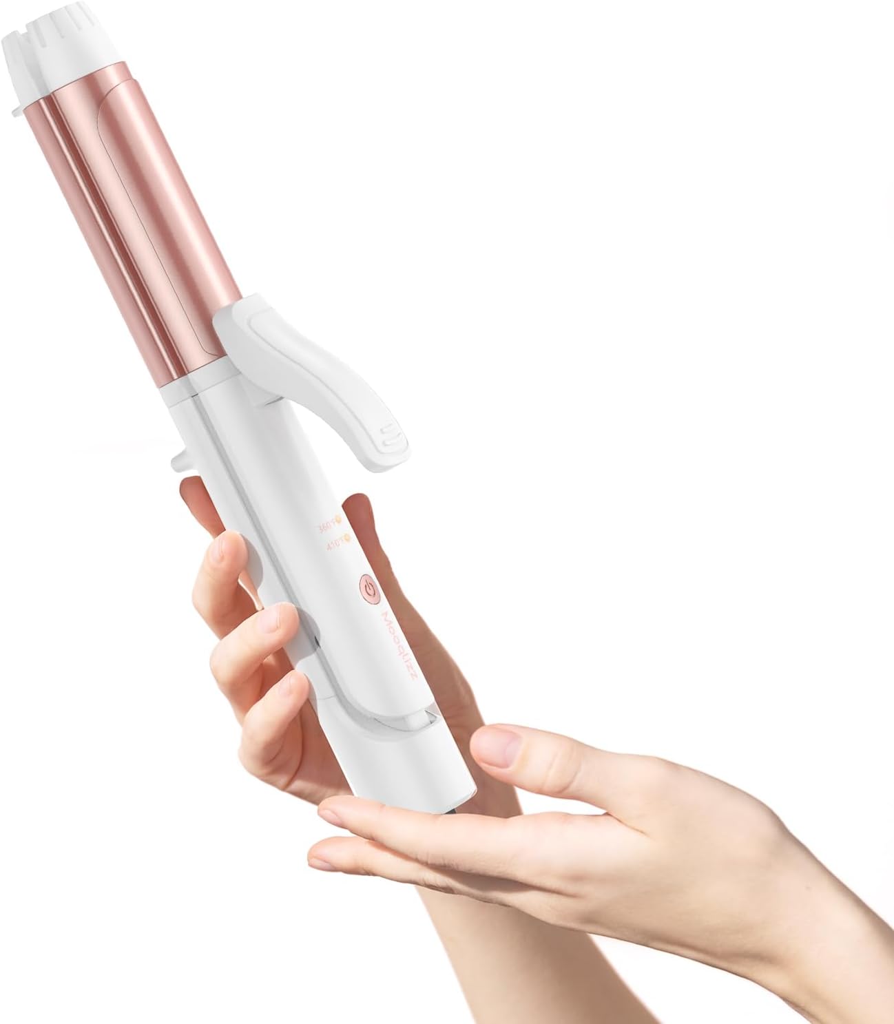 Dual Voltage Curling Iron for Travel with Adjustable Temperature