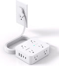 Surge Protector Power Strip with 8 Outlets and 4 USB Ports - Space