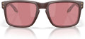 Oakley Men's Holbrook Matte Grenache with Prizm Dark Golf Lenses